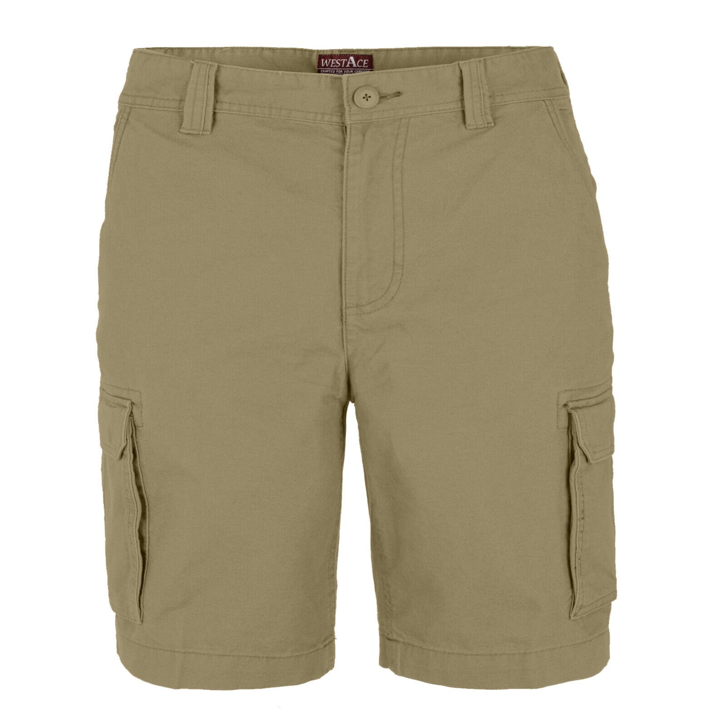 Westace Mens Cargo Shorts Casual Work Wear Chino Half Pants