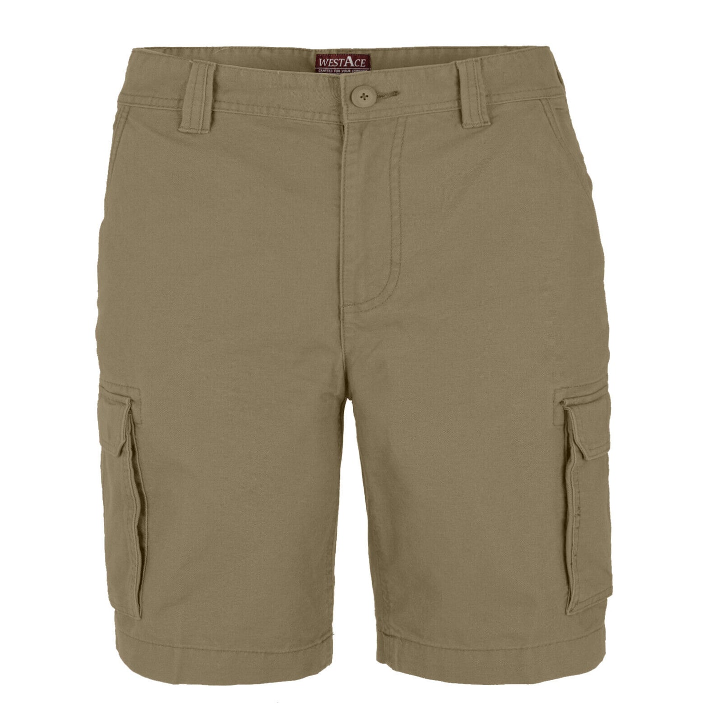 Westace Mens Cargo Shorts Casual Work Wear Chino Half Pants